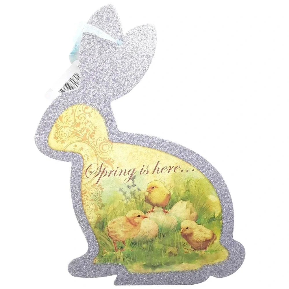 Spring Bunny Wall Decor 12